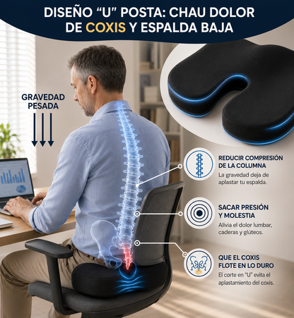 ErgoComfort Seat - Asiento Ergonómico