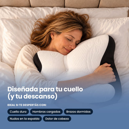 Almohada Cervical ErgoContour Pro | Alivio desde la Primera Noche
